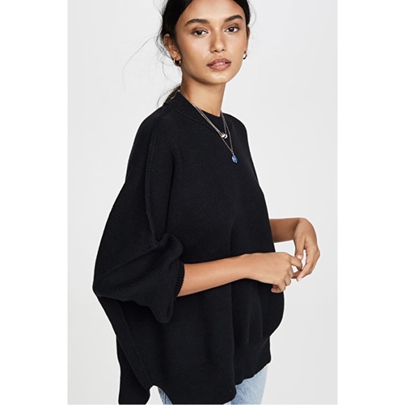 SOLD Free People Easy Street Ribbed Oversized Sweater Tunic - Picture 7 of 8